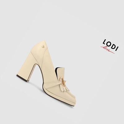 Lodi Lin2017 Mokassins Damen Beige | UXPRIY-614